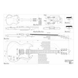 Guitarra Eléctrica: Estilo Sg - Planos De Guitarra Eléctrica