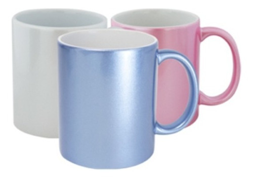 Taza Perla 11 Oz. Para Sublimar Colormake Caja C/12 Pz.