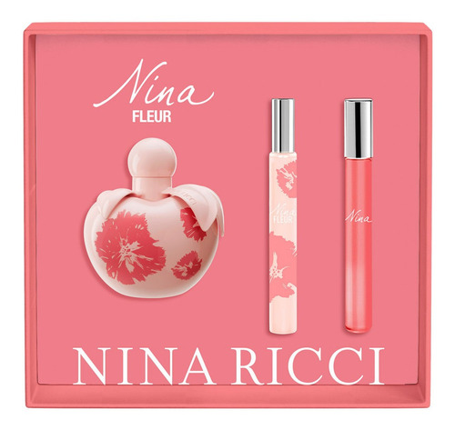 Nina Ricci Nina Fleur Eau De Toilette Set