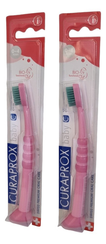 2 Cepillos Dental Curakid Niños 0 A 4 Años Curaprox Baby