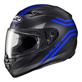 Casco Hjc I10 Strix Mc2sf Azul M