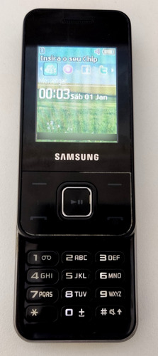 Celular Samsung Gt-e2330b Funcionando P/ Coleção/peças 