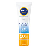 Nivea Sun Protector Solar Facial Control De Brillo (50 Ml),