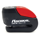 Radikal Rk10 Alarma Candado Disco Moto Seguridad Premium, Ac