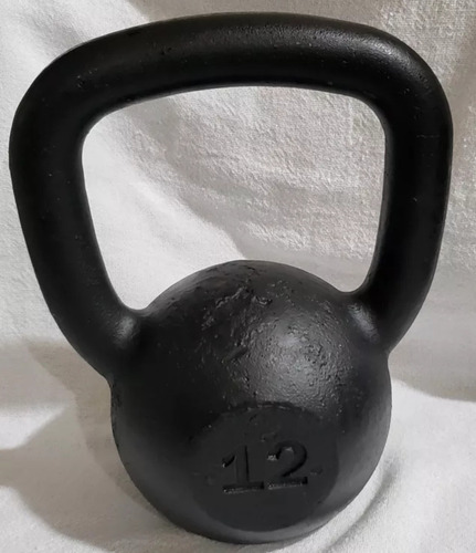 Peso 12kg Kettlebell Musculação 