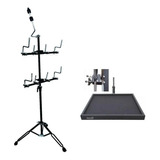 Rack Pedestal Torelli Para Percussão + Mesa Com Clamp