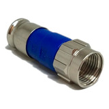 1000x Conector De Compressao Rg6 Inox 100% Metalico C/ Nfe