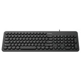 Teclado Con Cable Teclas Redondas Viewsonic