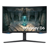 Monitor Gamer Samsung Odyssey G6 27 , Tela Curva, 240hz, Tiz