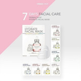 Mascarillas Coreanas 7 Días De Cuidado Facial 7pzs Dermal