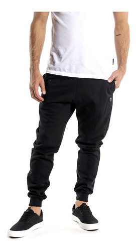 Rusty Classic Jogging Negro Pantalon Jogger