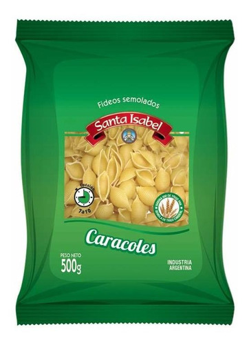 Pack X 12 Unid Fideos  Caracol 500 Gr Sta.isabel