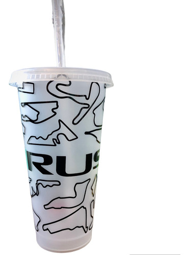 Vaso Pitillo Formula 1 Pistas Russell Transparente