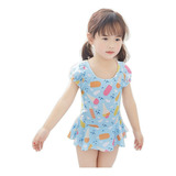 Traje De Baño Niñas Talla 2-12