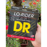 Cuerdas Para Bajo Dr Lo Rider 45-125 Originales 5 Cuerdas