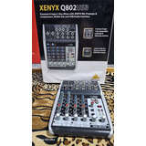 Consola Behringer Xenyx Q802 Usb