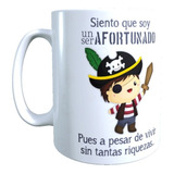 Taza Tazón Día Del Padre, Siento Que Soy Un Ser Afortunado..