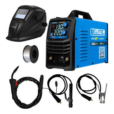 Soldadora Multiprocesos Microalambre Elite 130xp Con Careta | Meses sin interés