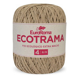 Barbante Ecotrama 8/8 200g 340m Euroroma Cor Bege