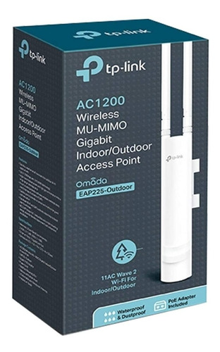 Punto De Acceso Para Exteriores Tp-link Eap225 Outdoor