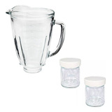 Vaso Compatible Licuadora Oster Reversible +  2 Minivasos