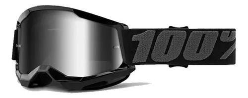 Goggles Moto/mtb 100% Strata 2 Niño 8-13 Espejo Originales