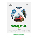 Xbox Game Pass Core Microsoft 3 Meses Mx (código Digital)