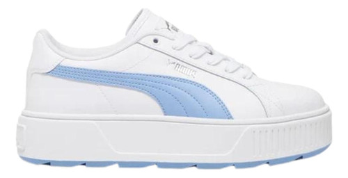 Tenis Puma Karmen L White/blue Mujer Casual Juvenil