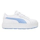 Tenis Puma Karmen L White/blue Mujer Casual Juvenil