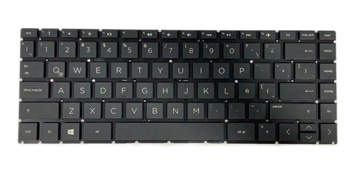 Teclado Hp 14-ck 14-c0010la Hp 14-ck0001 Hp 14-ck0011 Negro