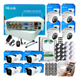 Cámaras Seguridad Kit Hilook Dvr 8 Ch 1080 + 8 Cam + D.d 2tb