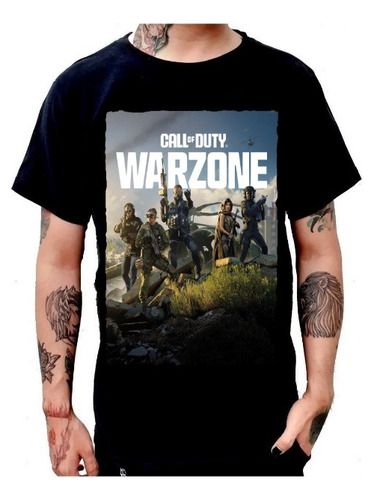 Playera Gamer Warzone Call Of Duty Modern Warfare 3 