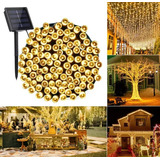 Luces Solares Para Decoración De Árbol De Navidad De 22 M, 2