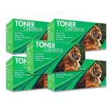 Kit 5 Toner Gerico 126a Ce310a 130a Cf350a Negro Cp1025