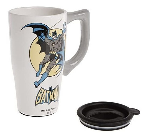 Taza De Dc Comics Batman Viaje, 14 Onzas, Colorido.