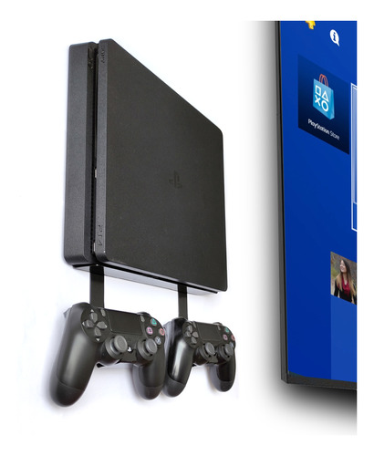 Soporte Para Pared Consola Play Station 4 (ps4)