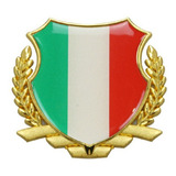 Emblema Italia Brasão Adesivo Metal+res Fiat Toro Palio Mobi