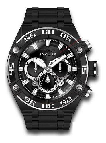 Reloj Invicta 37645 Negro Hombres