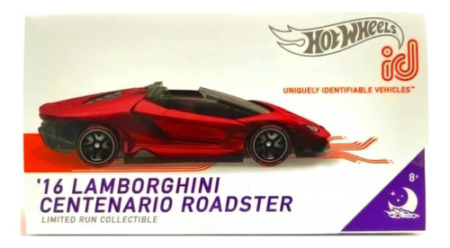 Hot Wheels Id Serie 2 2016 Lamborghini Centenario Roadster