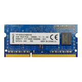 Memoria Ddr3 Kingston 4gb 1rx8 Pc3l 12800s 1600mhz P/ Laptop