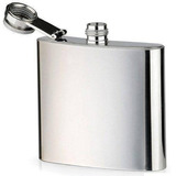 Cantil De Bolso Porta Bebida De Aço Inox Para Whisky Vodka