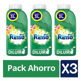 Detergente Rinso Para Diluir 500ml Pack X3