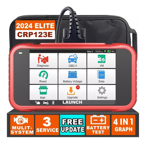 Escaner Scanner Automotriz  Crp123e Automotriz Multimarca