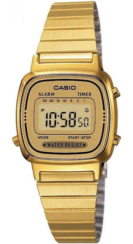 Relógio Casio Feminino Vintage La670wga-9df