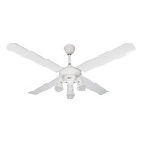 Ventilador Airplane Blanco Spot Ruka X3 Metal Martin&martin