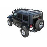 Barra Rack Portaequi Canastilla Jeep Wrangler Jk 07-18 4 Pta