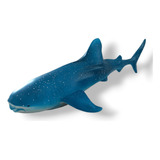 Tiburon Celeste Animal Mar 40cm Juguete Figura