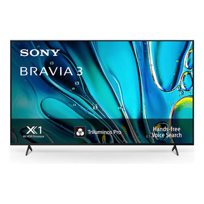 Televisor Sony K-75s30 Bravia 3 4k Hdr Processor X1 Google - Excelente (Reacondicionado)