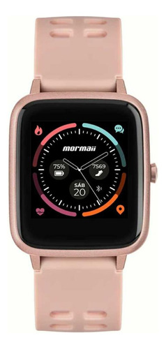 Relógio Smartwatch Mormaii Life Rosa Original Molifeah/8j 