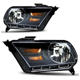 Faros Delanteros Compatibles Para Ford Mustang 2010 2011 201